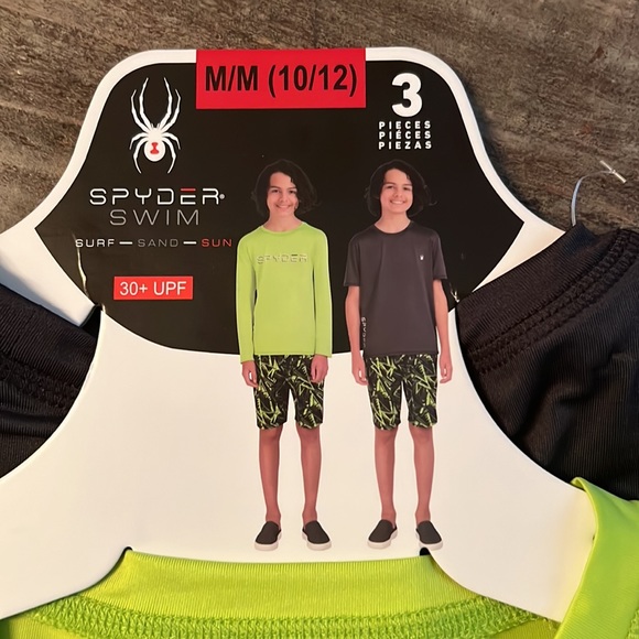 Boys Spyder 3 piece swim set - Picture 5 of 5